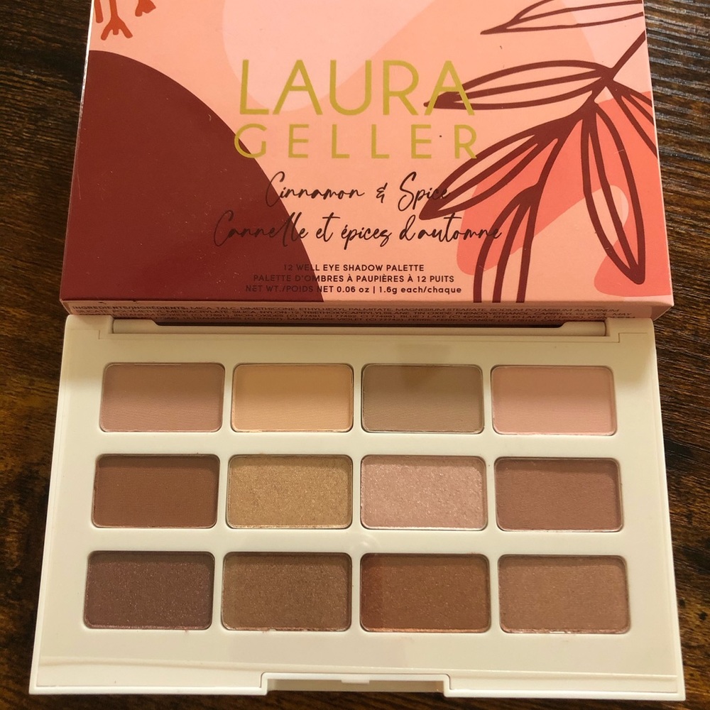 Laura geller cinnamon and spice eyeshadow palette